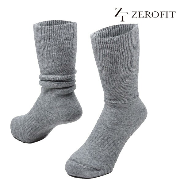 イオンスポーツ 秋冬モデル ユニセックス ゼロフィット 速暖 ヒートラブ リラックス ルーム ソックス（ミドル丈）（厚手） ZHRSME-71【24】