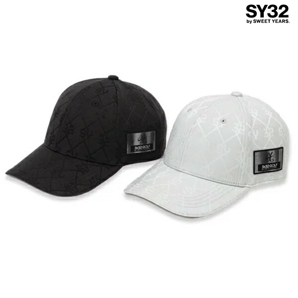 ★最大P10倍スタート★【2-3点一緒に購入で最大P10倍！※要エントリー】SY32 2024年秋冬モデル メンズ ジャガード キャップ SYG-24A107【24】