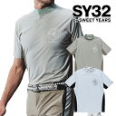 SY32 2024年春夏モデル メンズ CARVICO 404 REVOLUTIONAL SYG MOCK モックネック 半袖シャツ SYG-24SABS11 ...