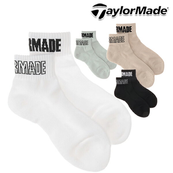24SSテーラーメイド メンズ M ショートソックス TL351 TaylorMade【24】