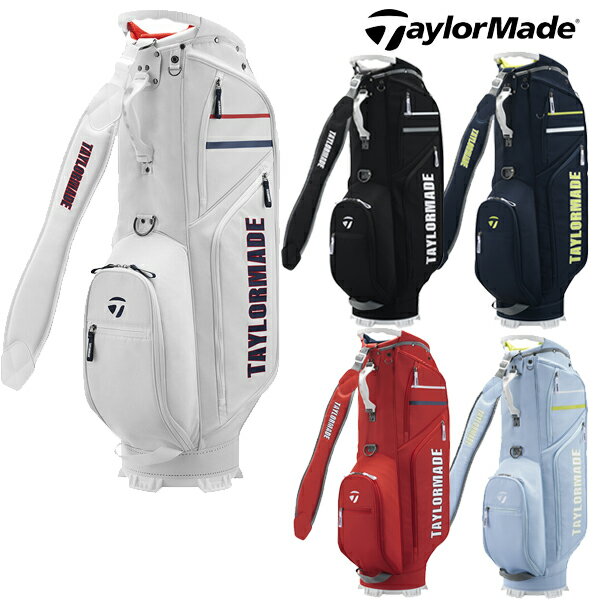 テーラーメイド 24SSテーラーメイド ユニセックス グラフィックロゴ キャディーバッグ UN056 TaylorMade キャディバッグ ゴルフバッグ【24】