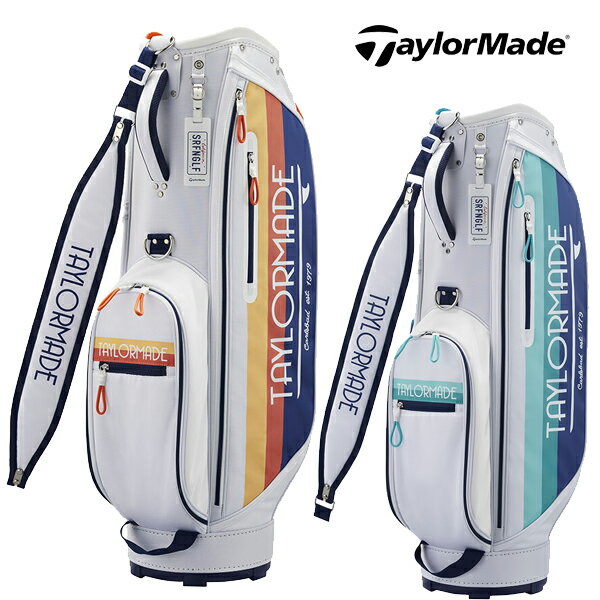 テーラーメイド 24SSテーラーメイド ユニセックス ゴールデンステート キャディーバッグ UN076 TaylorMade キャディバッグ ゴルフバッグ【24】