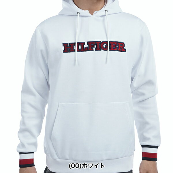 【特価】トミーヒルフィガー 秋冬モデル メンズ フロントロゴ スウェットフーディー THMA457【24】