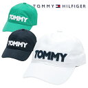 トミーヒルフィガー 2024年春夏モデル ユニセックス ロゴ キャップ THMB4S28 TOMMY HILFIGER【24】