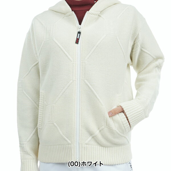 【特価】トミーヒルフィガー 秋冬モデル レディース スケルトンフラッグ 裏地付 ZIP セ−タ− THLA481【24】