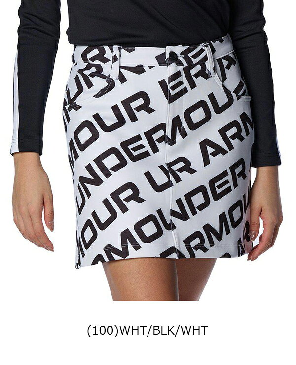 【特価】アンダーアーマー 春夏モデル レディース UAニット プリント スカート 1384974 UNDER ARMOUR【24】