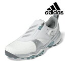 アディダスゴルフ 2025年秋冬モデル ウィメンズ コードカオス 25 ボア スパイクレス ゴルフシューズ 2E相当 撥水 NKZ95【25】
