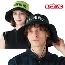 archivio アルチビオ 2025年春夏モデル レディース 配色 アドベンチャー ハット A450503