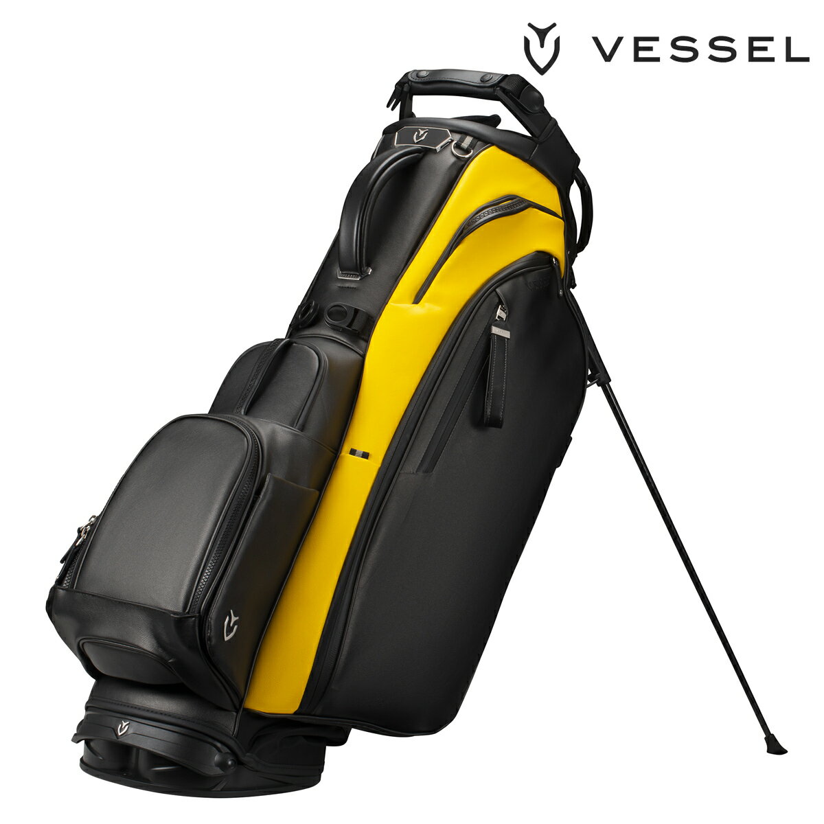 ベゼル PLAYER 5.0 PRO キャディーバッグ 9.5型 47インチ対応 7分割 ネームプレート付属 刻印タイプ【2..