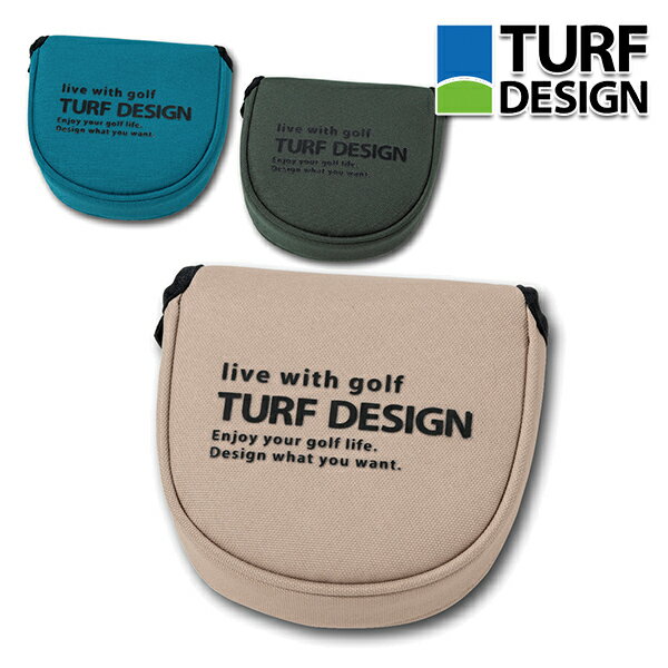 ターフデザイン パターカバー マレットタイプ TDPC-BE70M【25】