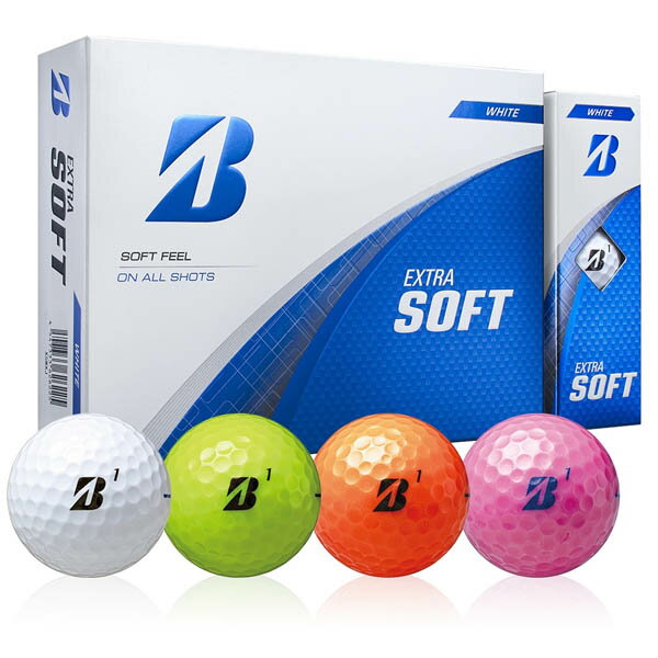 ブリヂストン EXTRA SOFT エクストラ ソフト ゴルフボール 1ダース BRIDGESTONE GO...