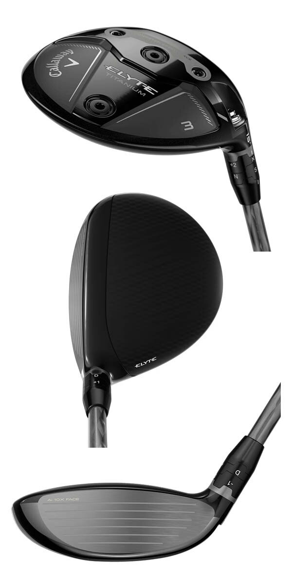 キャロウェイゴルフ メンズ ELYTE TITANIUM エリート Ti フェアウェイウッド TENSEI GREEN 60 for Callaway カーボンシャフト Callaway Golf【25】