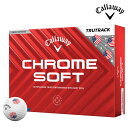 キャロウェイゴルフ クロムソフト USA トゥルートラック CHROME SOFT TRUTRACK USA ゴルフボール 1ダース【25】