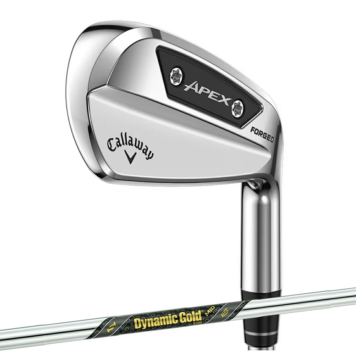 キャロウェイ メンズ APEX Ai 150 アイアン 5本組(6-9、PW) ダイナミックゴールド MID 115 スチールシャフト【25FW】