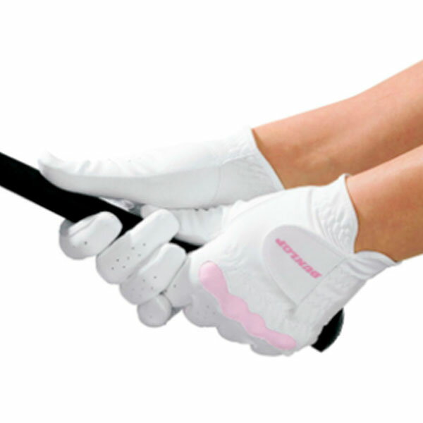 ダンロップ レディース ゴルフグローブ 両手用 GGG-6505W ホワイト__18
