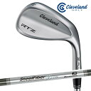 【メーカーカスタム】ダンロップ メンズ クリーブランド RTZ ツアーサテン ウェッジ スチールファイバー i 95 cw スチールシャフト【25】