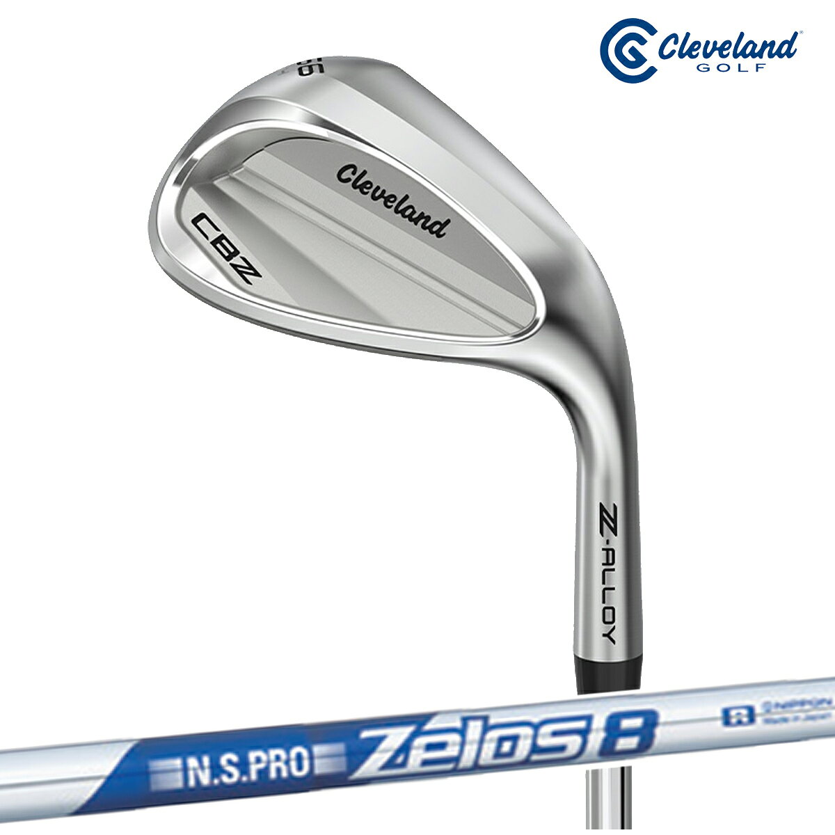【メーカーカスタム】ダンロップ クリーブランド メンズ CBZ ウェッジ NS PRO ZELOS 8 スチールシャフト【26SS】