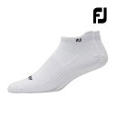 フットジョイ メンズ プロドライ ライトウェイト ロールタブ ソックス 25-27cm 18218【25】