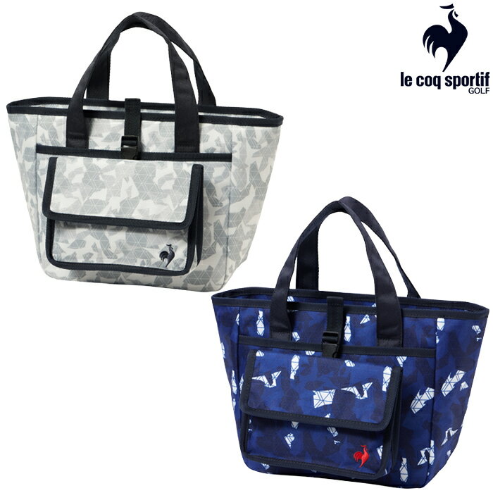 ルコック 2025年秋冬モデル メンズ マティスモザイク柄デザイン 取り外し可能ミニポーチ付き カートポーチ LG5FTT48M ラウンドバッグ カートバッグ【25】