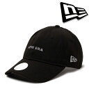 ニューエラ 2025年春夏モデル レディース newera Women's 9FORTY ロングバイザー Open Back ブラック 14391230 【25...