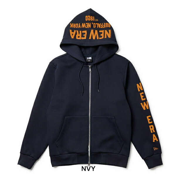 ニューエラ 2025年秋冬モデル メンズ GF TECH SWEAT FULL ZIP HOO フルジップ スウェット フーディー 14669838【25】