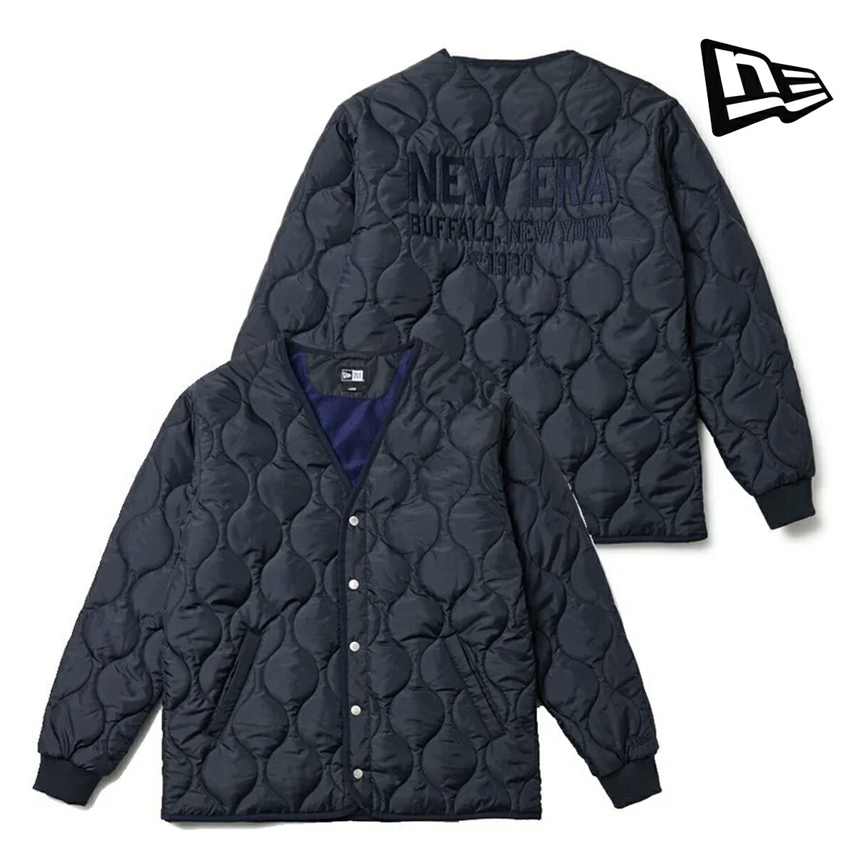 ニューエラ 2025年秋冬モデル メンズ GF INSULATED QUILT JACKET キルト ジャケット 14669883【25】