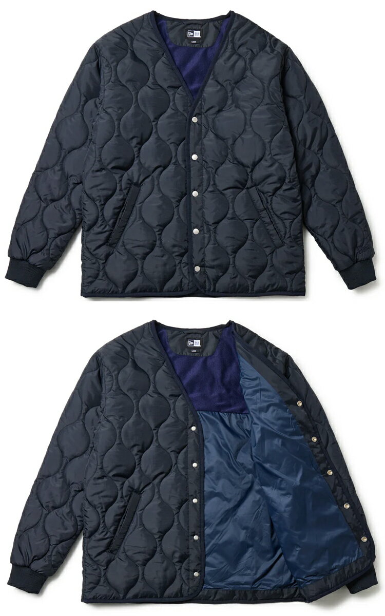 ニューエラ 2025年秋冬モデル メンズ GF INSULATED QUILT JACKET キルト ジャケット 14669883【25】