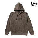 ニューエラ 2025年秋冬モデル メンズ P SUEDE PO HOODIE スエード調 フーディー 14682656【25】
