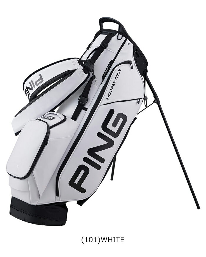ピンゴルフ ユニセックス 244 HOOFER TOUR スタンド キャディーバッグ 2.8kg 9.5型...