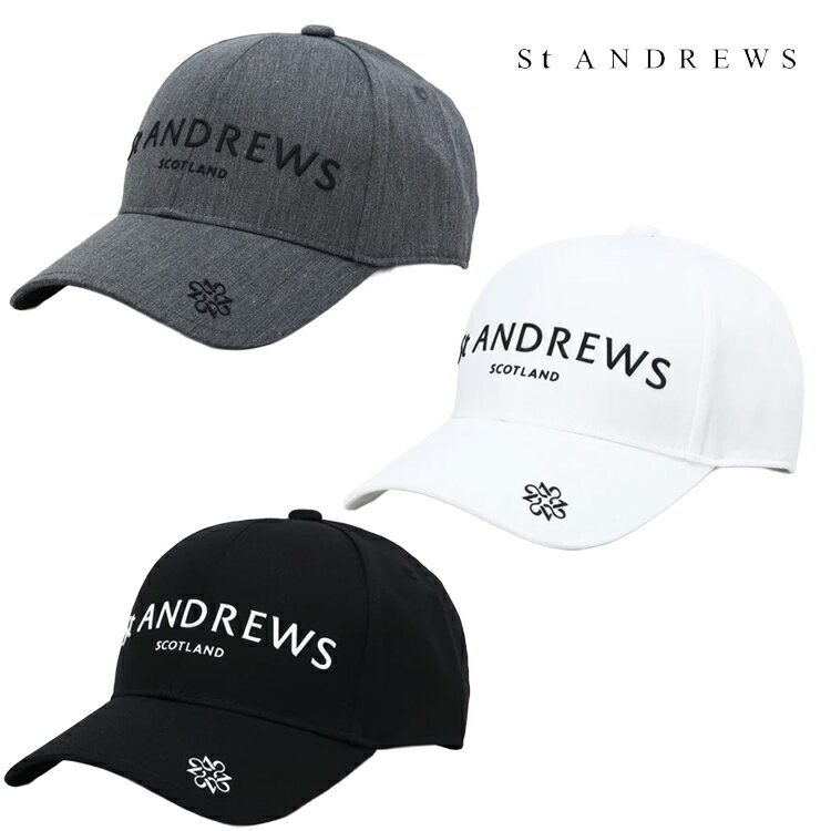 セントアンドリュース 2025年秋冬モデル ユニセックス TC ツイル ロゴ キャップ 042-5287853【25】