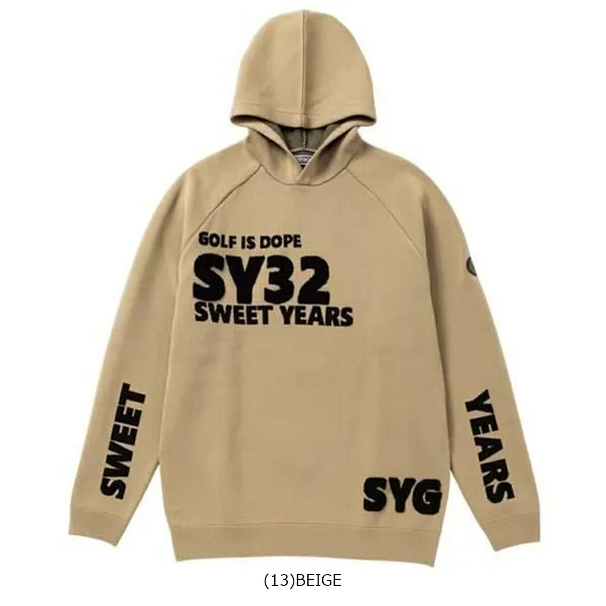 SY32 2025年秋冬モデル メンズ SAGARA SY32 LOGO HOODIE SWEATER フーディー セーター SYG-25A1-31【25】