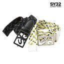 SY32 SYG BUCKLE メッシュ ベルト SYG-25SG22【25】
