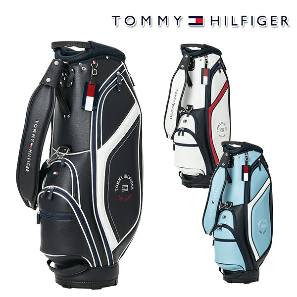 トミーヒルフィガー　ゴルフ　キャディバック　新品ネームプレート付き TOMMY HILFIGER（トミー・ヒルフィガー） キャディバッグ THMG4SC5