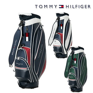 トミーヒルフィガー 2025年秋冬モデル ユニセックス エッセンシャル キャディーバッグ 3.5kg 9型 4分割 セパレーター3分割 46インチ対応 ネームプレート付属 刻印タイプ THMG5FC4【25】