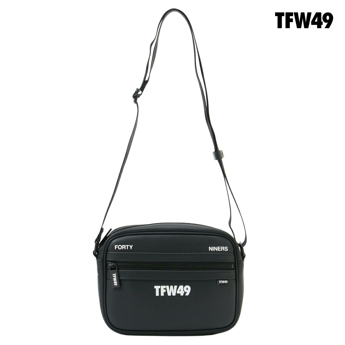 TFW49 2025年秋冬モデル ユニセックス LEATHER SHOULDER BAG ショルダーバッグ T132510006【25】