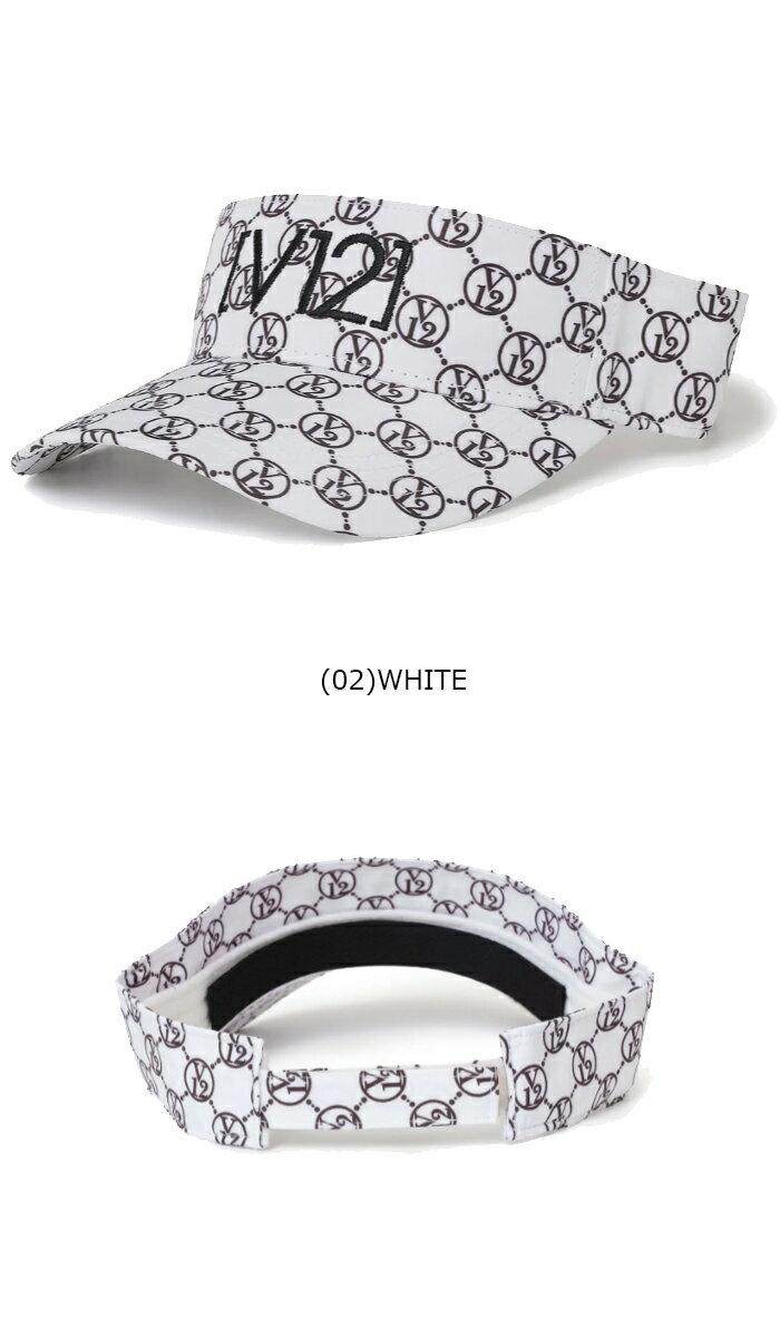 V12 2025年秋冬モデル ユニセックス MONO VISOR バイザー V122520-CP07【25】