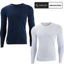 イオンスポーツ 2025年春夏モデル ユニセックス ゼロフィット ICE MESH アイスメッシュ Vネック長袖 アンダーウェア ZUIMF-13【25】