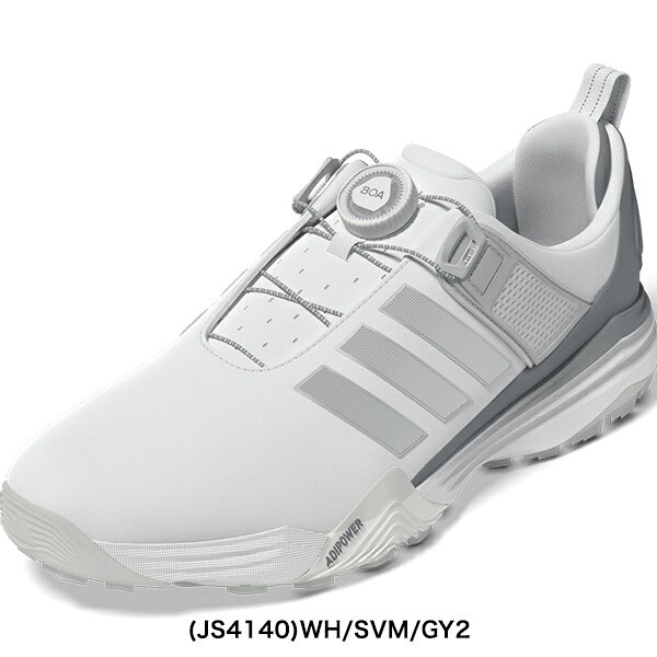 アディダス 2026年春夏モデル メンズ adidas アディパワー 26 SL ボア スパイクレス BOA ゴルフシューズ 3E相当 防水 OOM30【26SS】