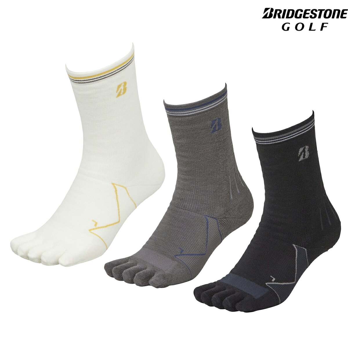 【限定】ブリヂストン メンズ HYPERSOX 3D ソックス ベーシック for ウィンター レ...