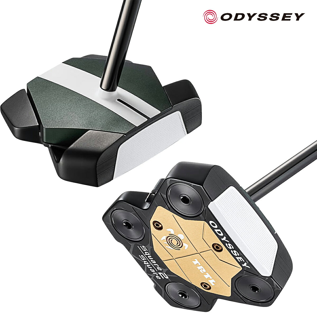 オデッセイ TRTL Square 2 Square ZT タートル スクエア トゥ スクエア ゼロトルク パター STROKE LAB 120 スチールシャフト Reverse Taper 2.0 TRTL SLIM (5720555) グリップ【26FW】