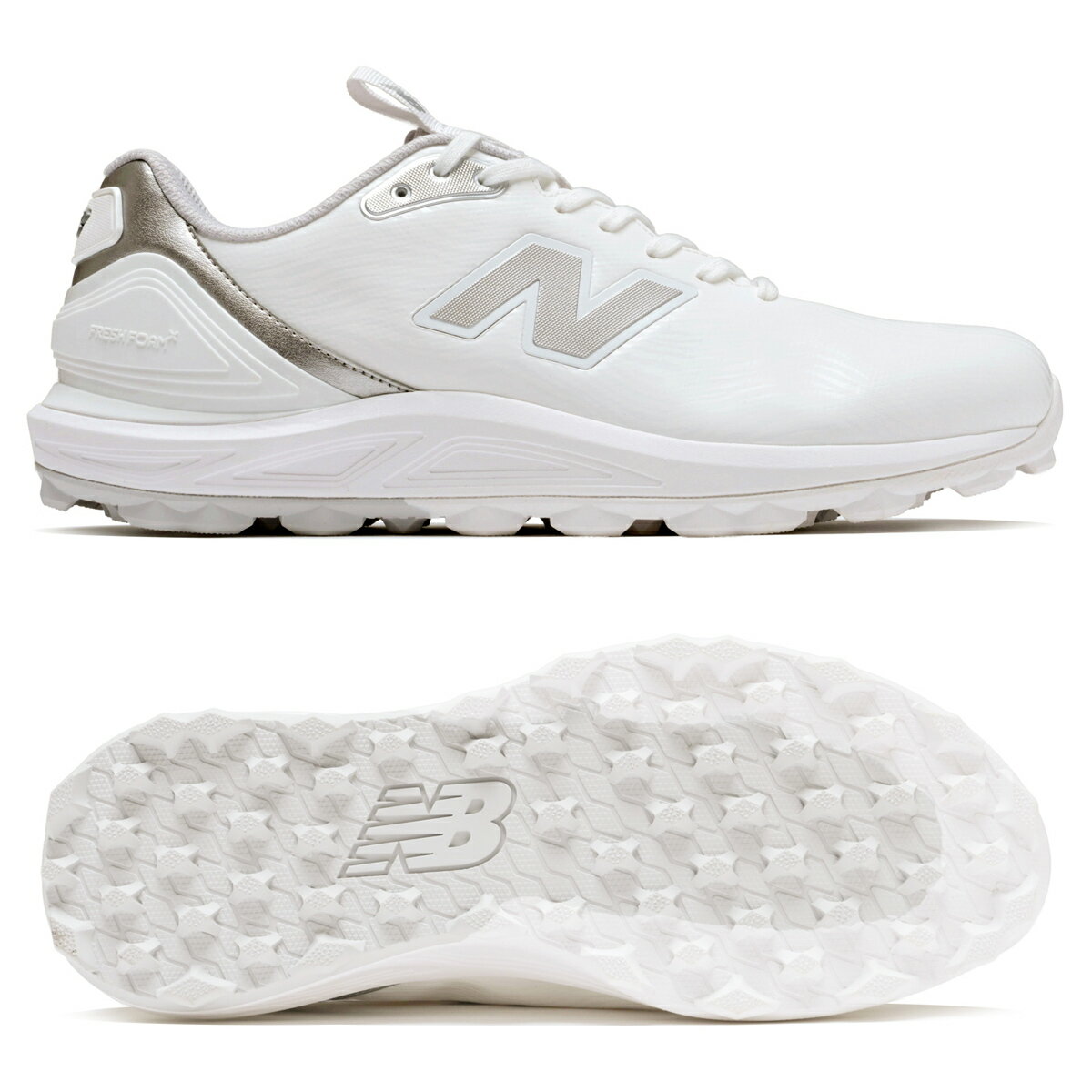 MIZUNO - ニューバランスゴルフ ユニセックス FRESH FOAM X 2500 V5 SL スパイクレス シューレース ゴルフシューズ 靴幅 2E UG2500LA【26SS】