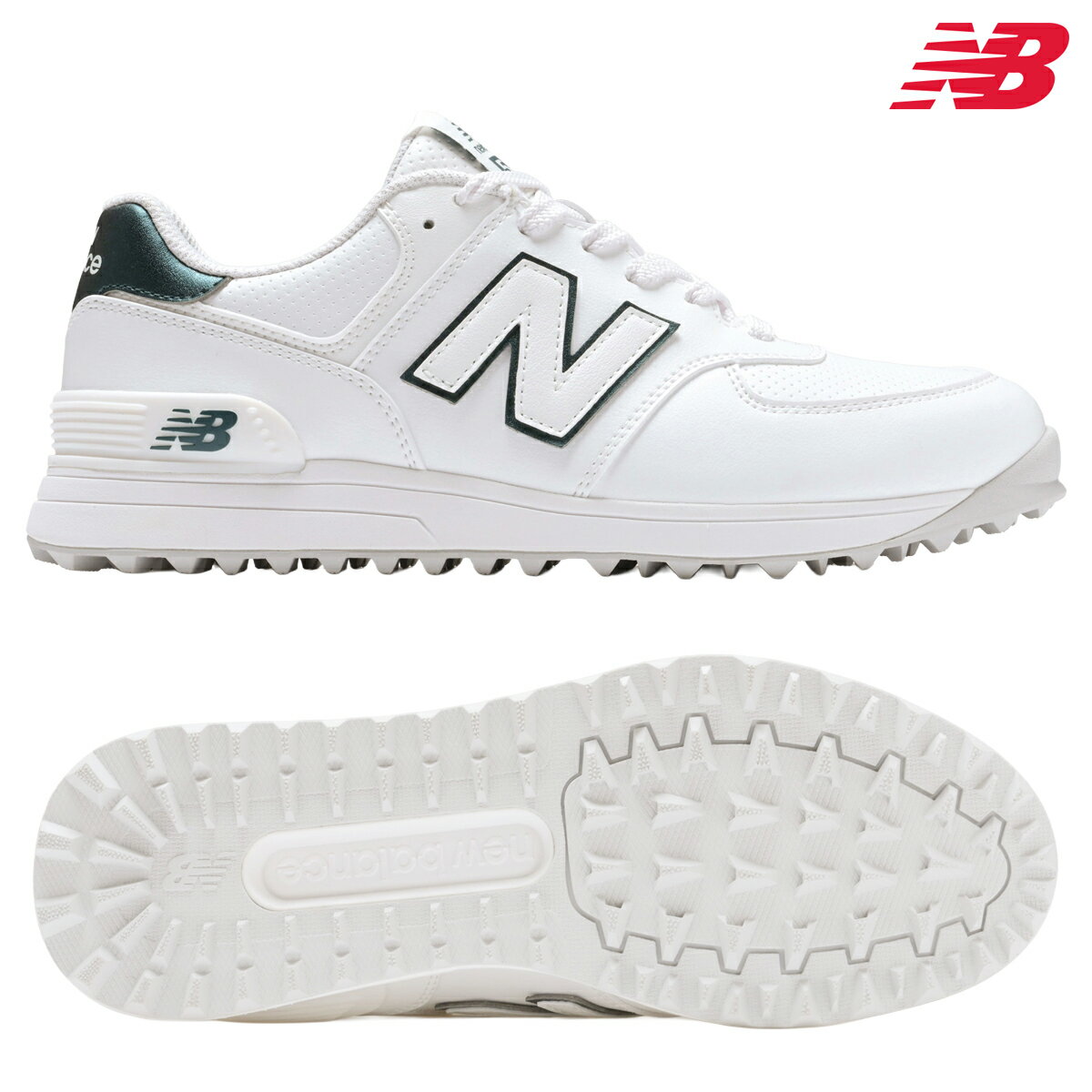 MIZUNO - ニューバランスゴルフ ユニセックス 574 V4 SL スパイクレス シューレース ゴルフシューズ 靴幅 2E UG574C4【26SS】