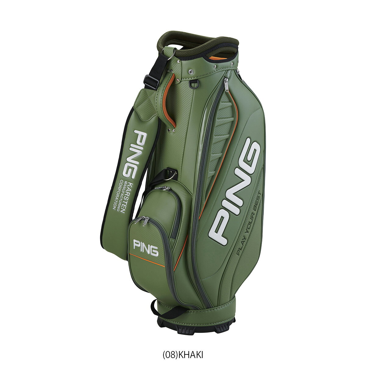キャディーバッグ　軽量２キロ　カーキ新品 楽天市場】Ping（カラーカーキグリーン）（キャディバッグ｜バッグ