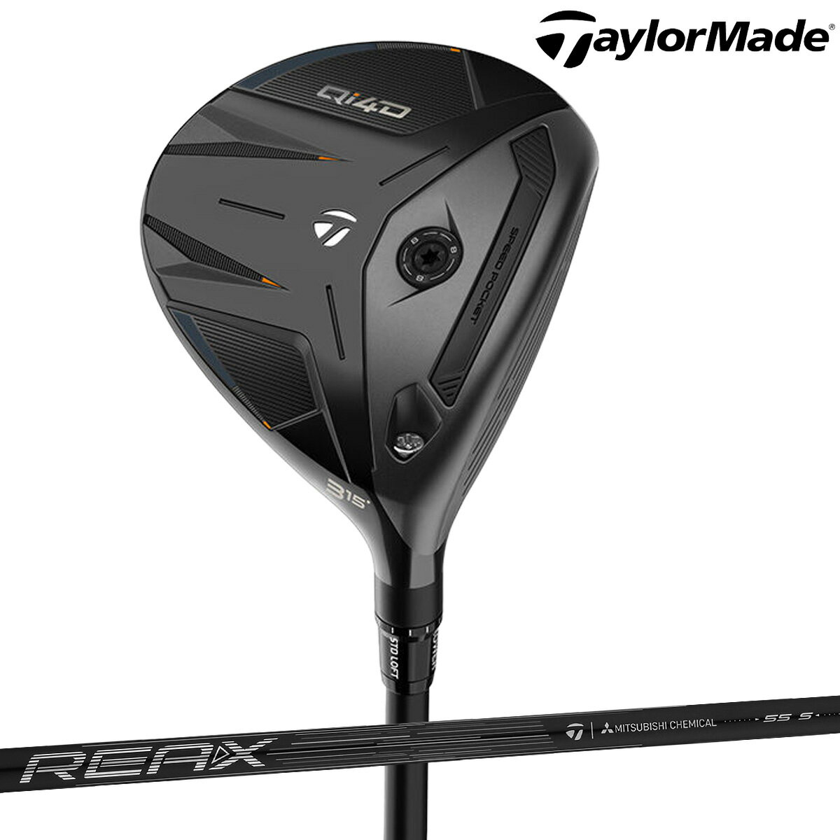 Rakuten - テーラーメイド メンズ Qi4D フェアウェイウッド REAX 55 カーボンシャフト【26SS】