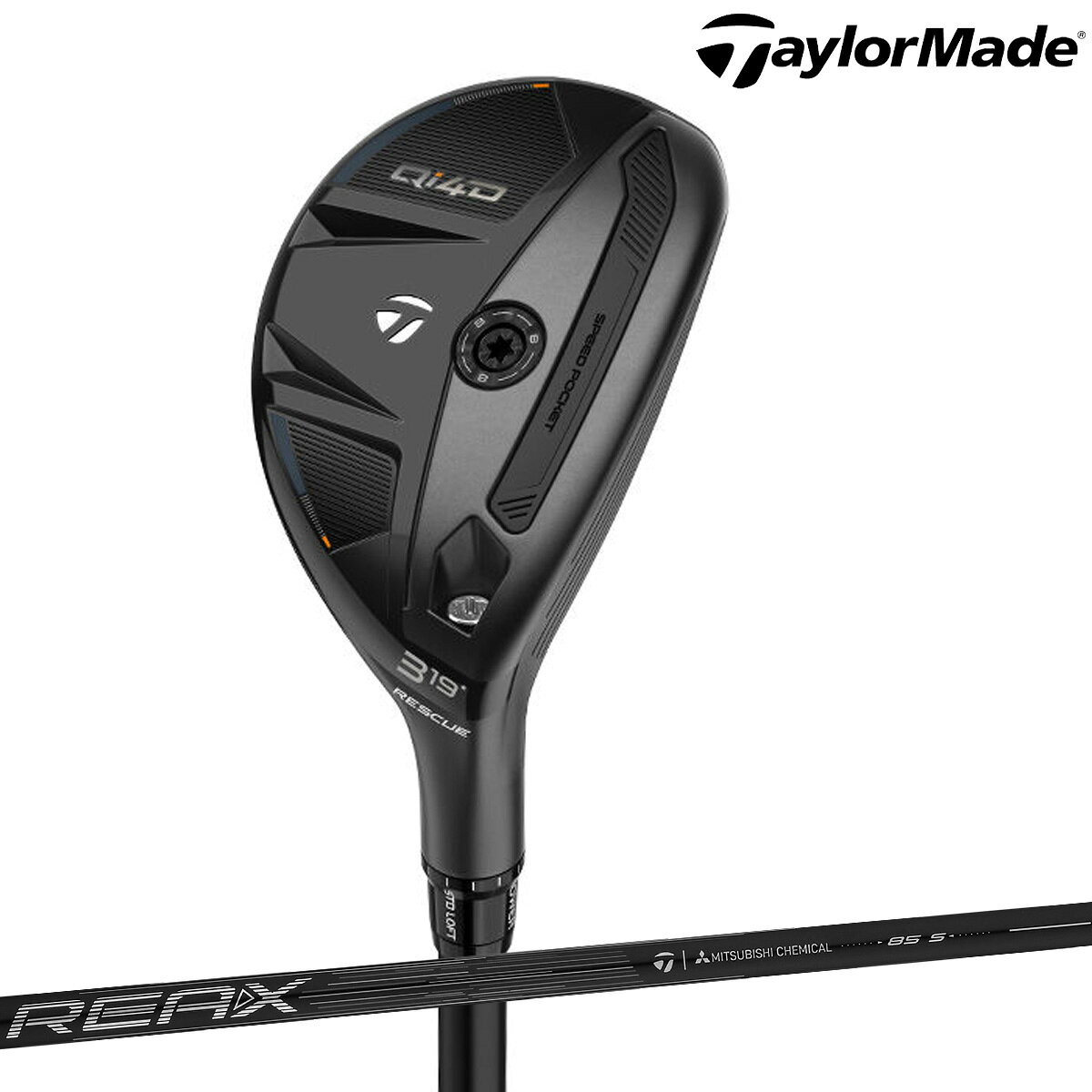 Rakuten - テーラーメイド メンズ Qi4D レスキュー REAX 85 カーボンシャフト ハイブリッド ユーティリティ【26SS】
