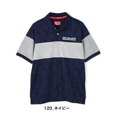 【SALE】ニューバランスゴルフ メンズ 2019年春夏モデル 半袖 シャツ 3Dジャカート ポロシャツ 4(M) 5(L) 6(LL) 7(3L) サイズ new balance golf【19】ゴルフ 0129160005