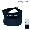 【あす楽】トミーヒルフィガー メンズ バイザー ロゴ TOMMY HILFIGER【23】56cm ゴルフ thmb90ff