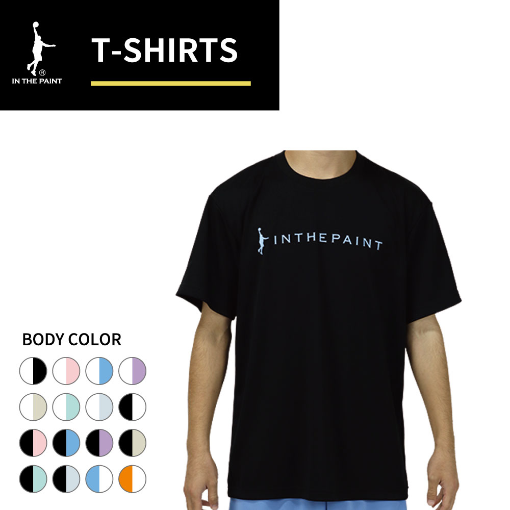 【1点限りネコポス対応】IN THE PAINT インザペイント ITP24301 Tシャツ メンズ レディース バスケ 半袖