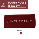 ＼POWER HOUSE限定／【1点限りネコポス対応】IN THE PAINT インザペイント ITP23330R スポーツタオル バスケ