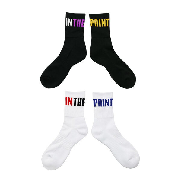 【1点限りネコポス対応】IN THE PAINT インザペイント ITP18458SP ソックス バスケ 靴下 バッソク